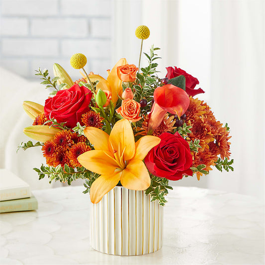Scarlet Skies Bouquet –  Greater Fayetteville Flower Shop, Springdale AR
