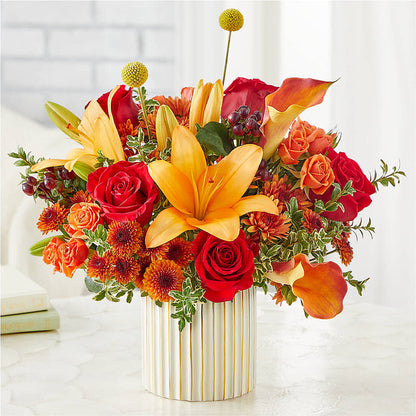 Scarlet Skies Bouquet –  Greater Fayetteville Flower Shop, Springdale AR