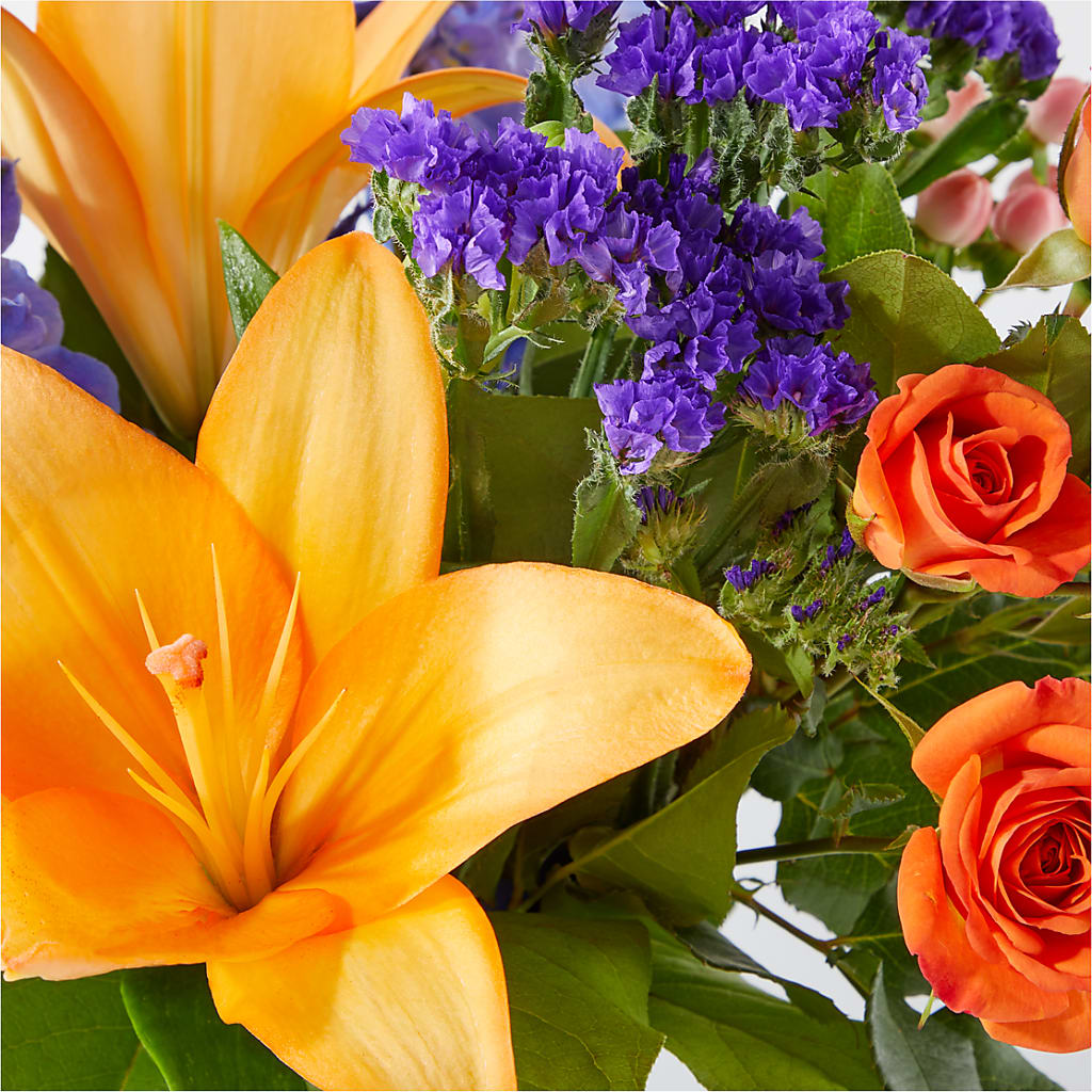 Radiant Citrus Bouquet –  Greater Fayetteville Flower Shop, Springdale AR