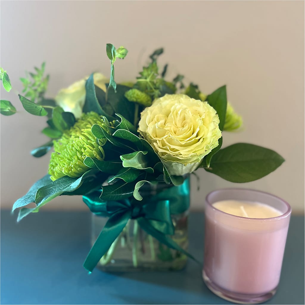 Emerald Forest Bouquet –  Greater Fayetteville Flower Shop, Springdale AR