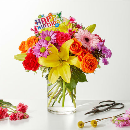 Cue the Confetti - A Florist Original –  Greater Fayetteville Flower Shop, Springdale AR