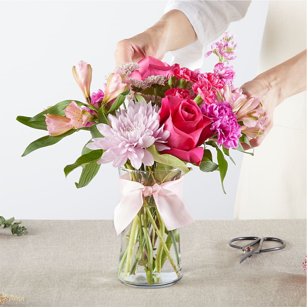 Pink Ribbon - A Florist Original –  Greater Fayetteville Flower Shop, Springdale AR