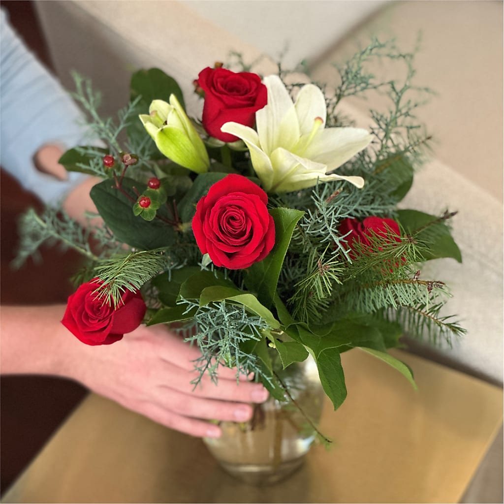Glittering Lights Bouquet –  Greater Fayetteville Flower Shop, Springdale AR