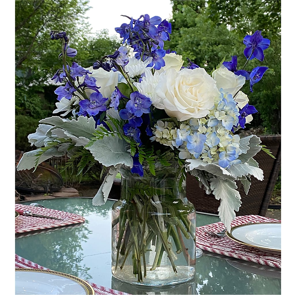 Clear Skies Bouquet –  Greater Fayetteville Flower Shop, Springdale AR