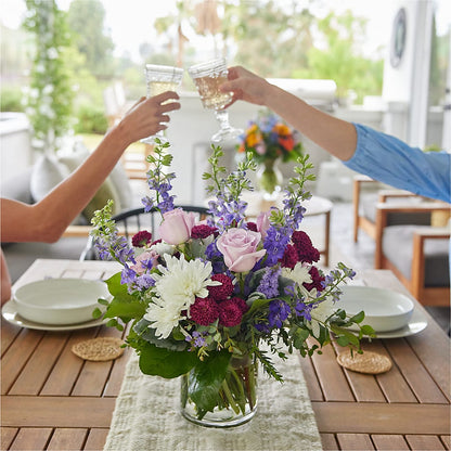 Violet Frost Bouquet –  Greater Fayetteville Flower Shop, Springdale AR