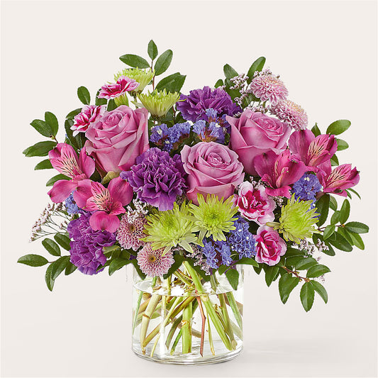Glass Half Full Bouquet –  Greater Fayetteville Flower Shop, Springdale AR