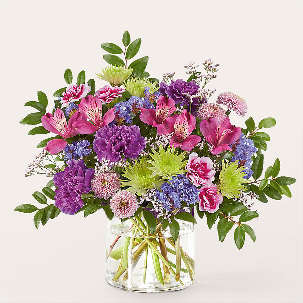 Glass Half Full Bouquet –  Greater Fayetteville Flower Shop, Springdale AR