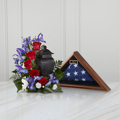 Patriotic Tribute Arrangement –  Greater Fayetteville Flower Shop, Springdale AR