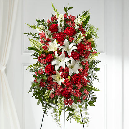 Everlasting Memory Standing Spray –  Greater Fayetteville Flower Shop, Springdale AR