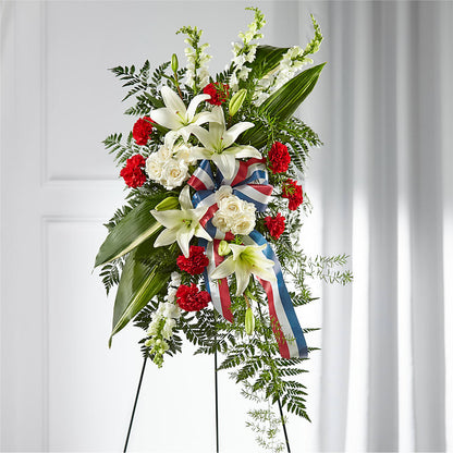 Stars of Life Standing Spray –  Greater Fayetteville Flower Shop, Springdale AR
