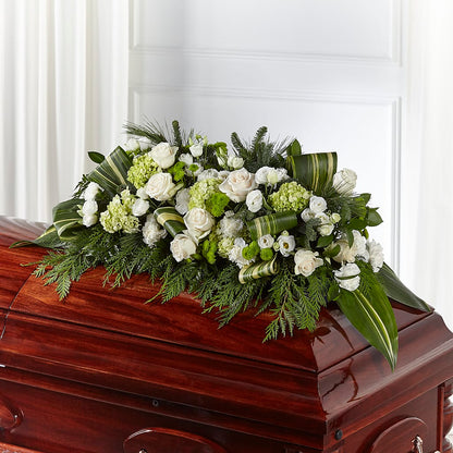 Hopeful Gesture Casket Spray –  Greater Fayetteville Flower Shop, Springdale AR