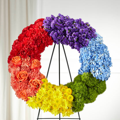 Circle of Love Wreath –  Greater Fayetteville Flower Shop, Springdale AR