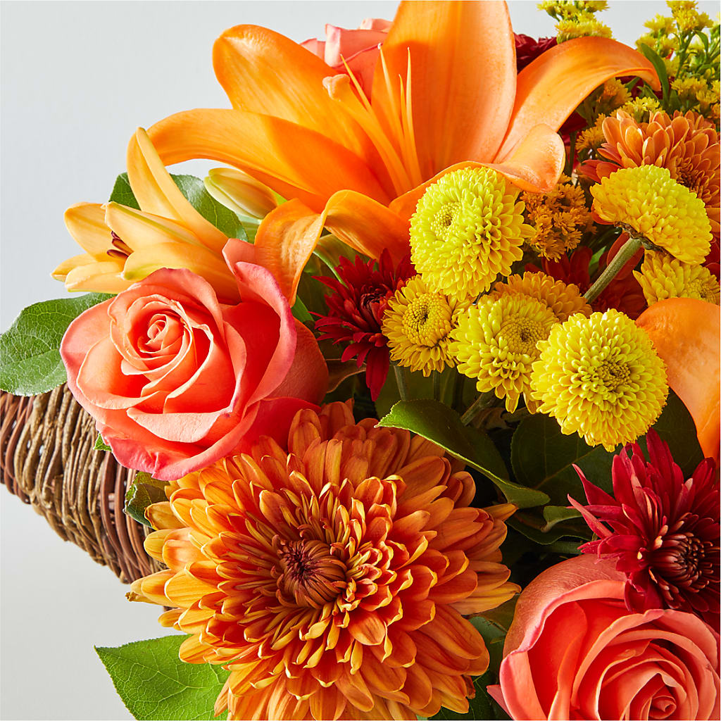 Bouquet of Blessings Cornucopia –  Greater Fayetteville Flower Shop, Springdale AR
