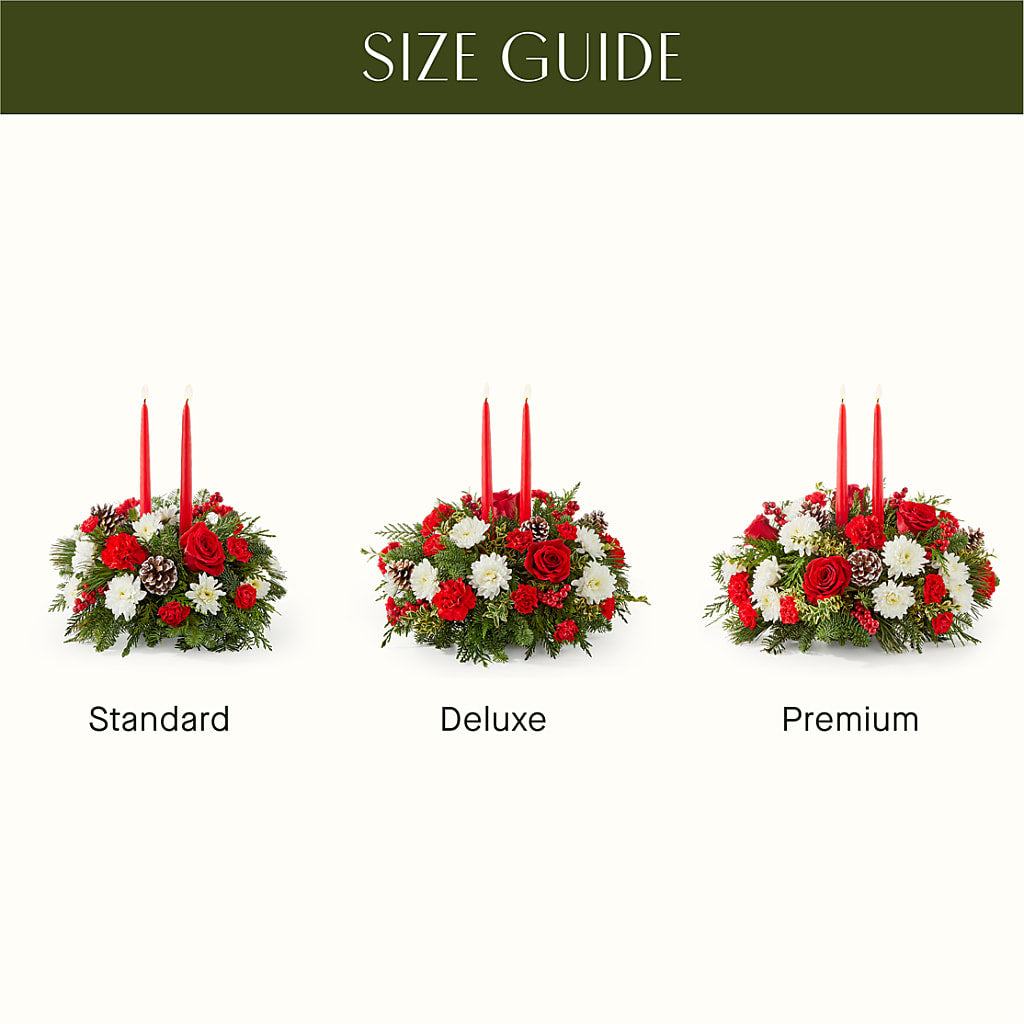 Holiday Soiree Centerpiece –  Greater Fayetteville Flower Shop, Springdale AR