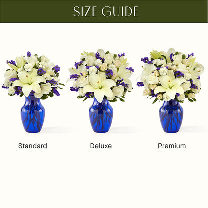 Sapphire Rush Bouquet –  Greater Fayetteville Flower Shop, Springdale AR