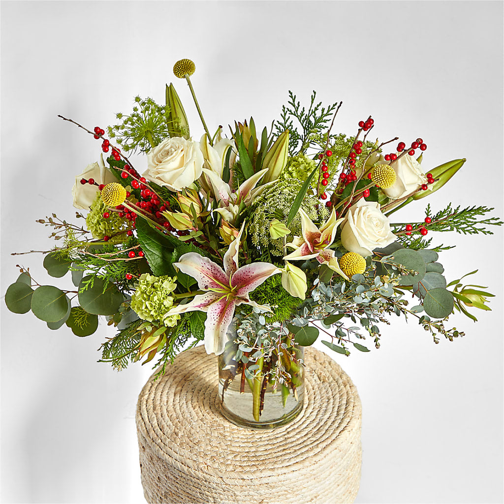 Berry & Bright Bouquet –  Greater Fayetteville Flower Shop, Springdale AR