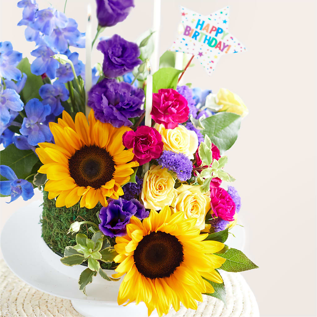 Star of the Day Floral Cake –  Greater Fayetteville Flower Shop, Springdale AR
