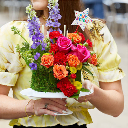 Best Year Yet Floral Cake –  Greater Fayetteville Flower Shop, Springdale AR
