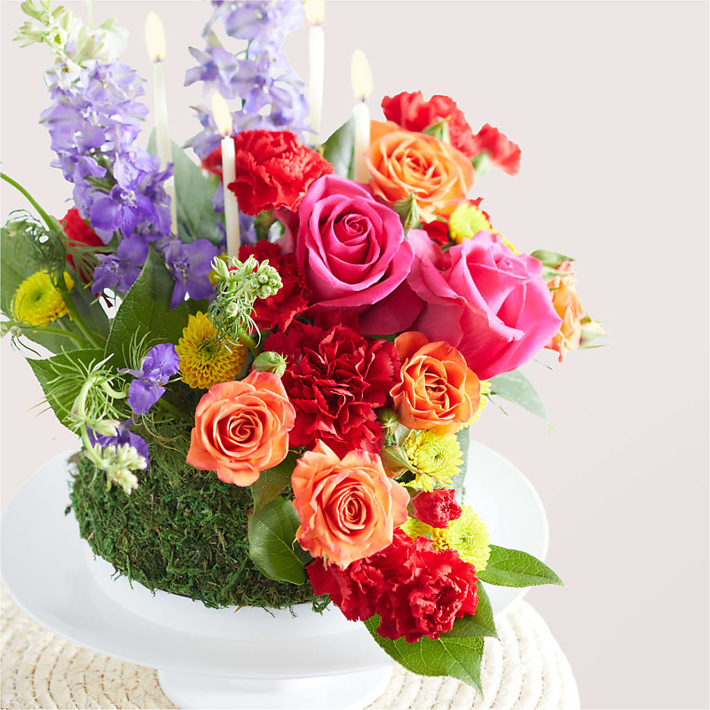 Best Year Yet Floral Cake –  Greater Fayetteville Flower Shop, Springdale AR
