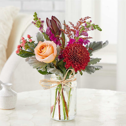 Moody Hues Bouquet –  Greater Fayetteville Flower Shop, Springdale AR
