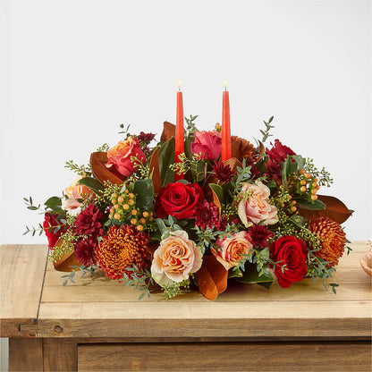 Gather Near Centerpiece –  Greater Fayetteville Flower Shop, Springdale AR