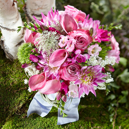 Pink Profusion Bouquet –  Greater Fayetteville Flower Shop, Springdale AR