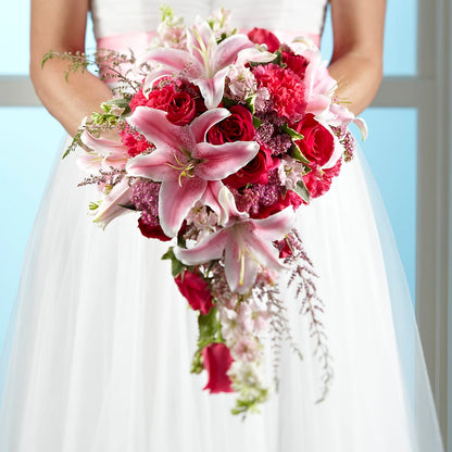 Lily & Rose Bouquet –  Greater Fayetteville Flower Shop, Springdale AR