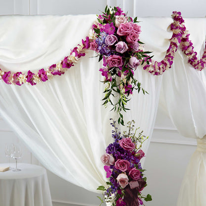 Color & Light Chuppah Decor –  Greater Fayetteville Flower Shop, Springdale AR