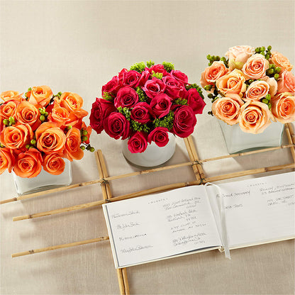 Dawn Rose Centerpiece –  Greater Fayetteville Flower Shop, Springdale AR